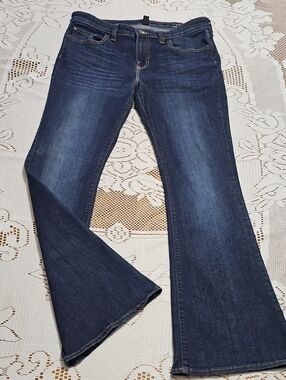 GAP Dark Indigo Flare Jeans Size 12